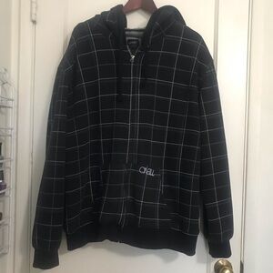 ✔️O'Neill Black Checkered Men's Sweater🧔🏻‍♂️